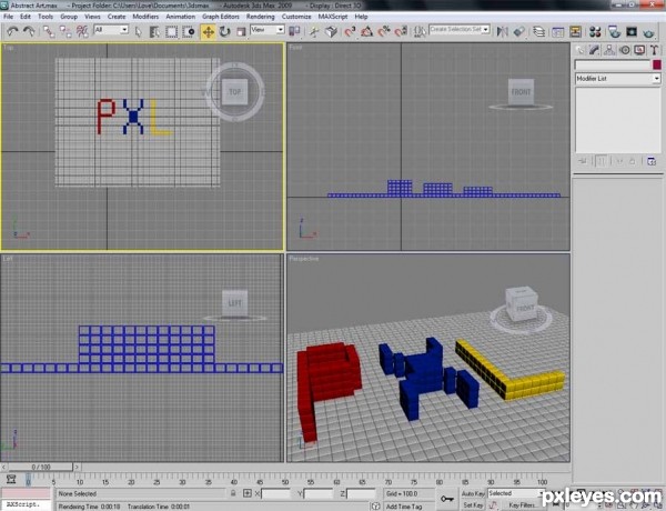 Creation of Blocking PXL: Step 11